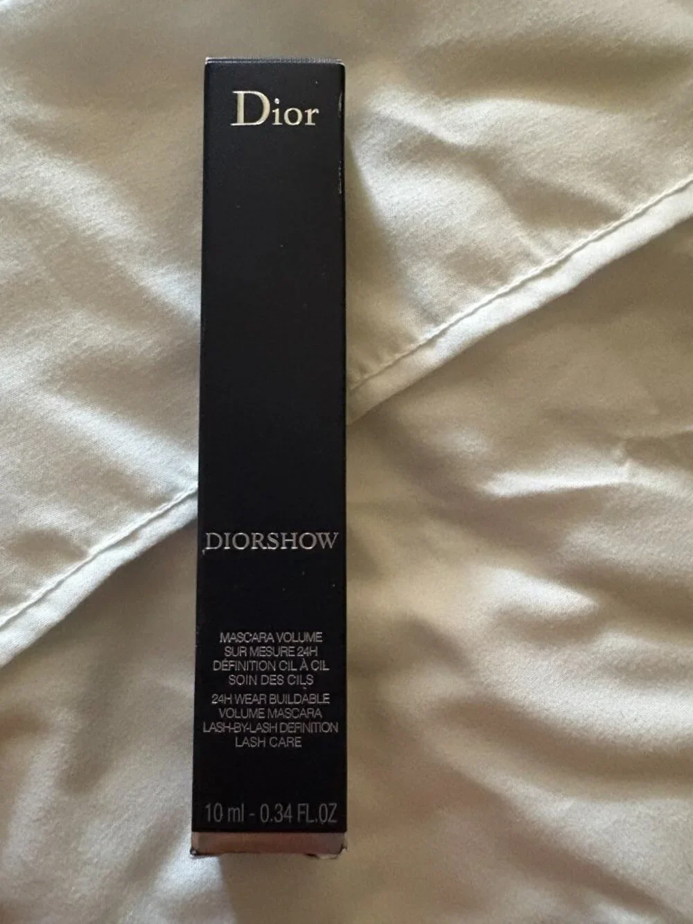 Christian Dior Designer Diorshow Mascara VOLUME 24H #090 NOIR BLACK NEW IN BOX